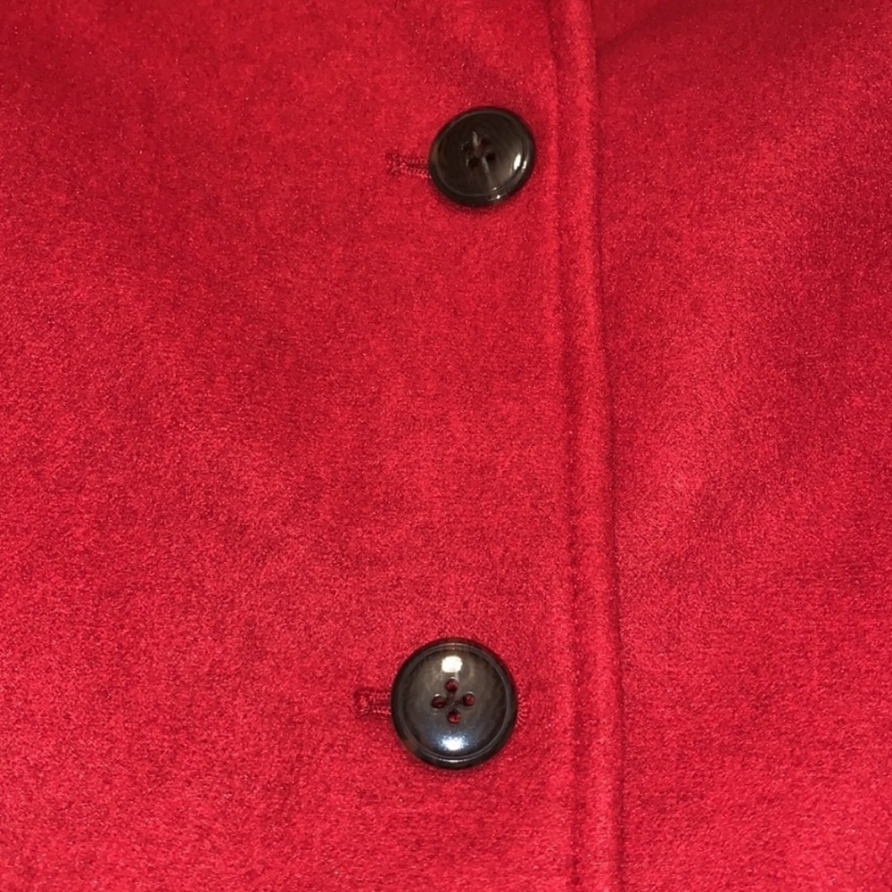 Old Navy Oversized Pea Coat - Small, Rubia Red - Picture 9 of 9